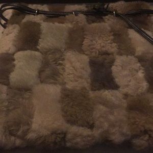 Genuine fur bag